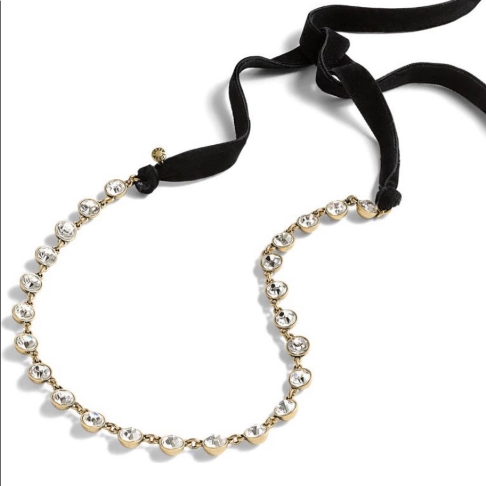J Crew crystal necklace